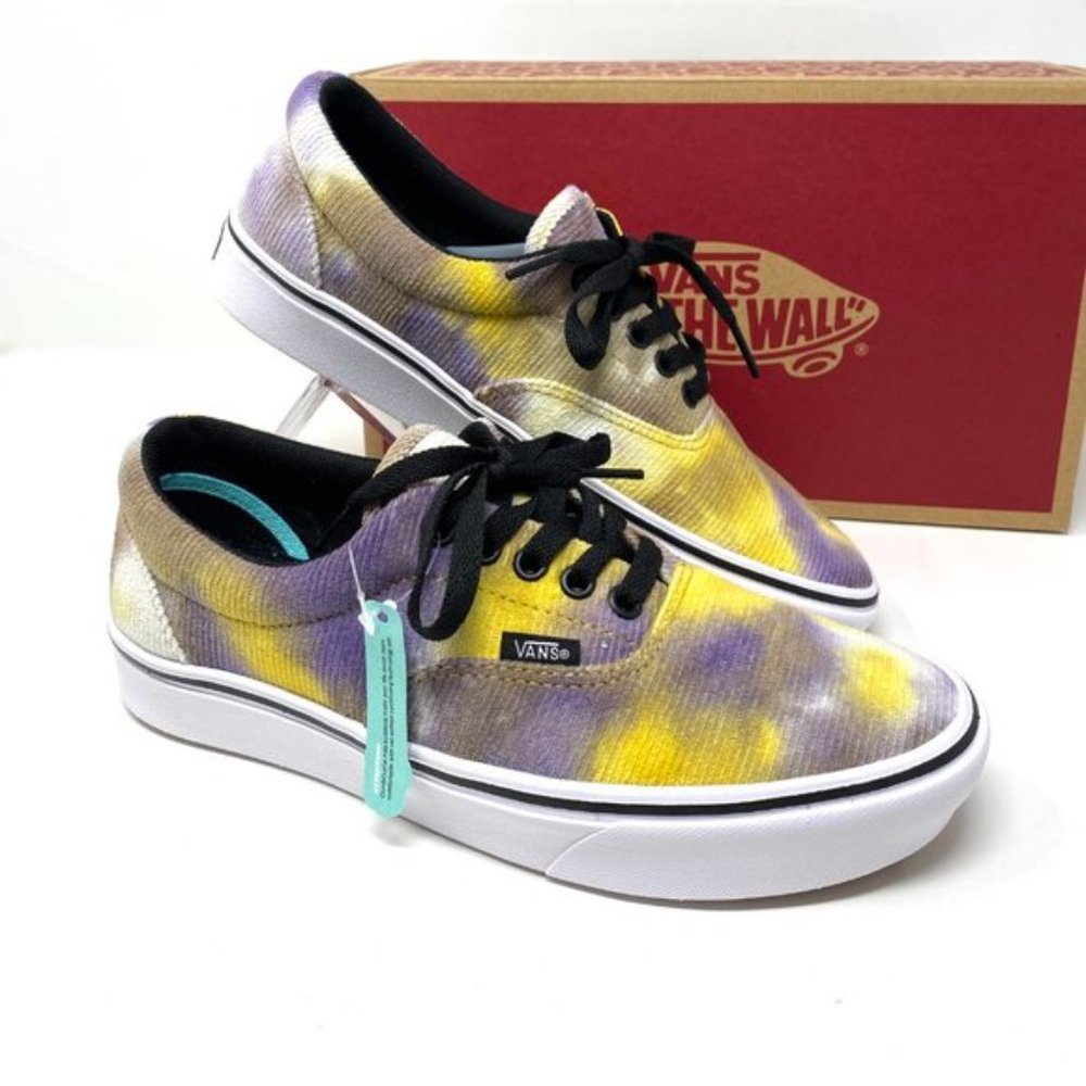 💖MEGA SALE💖VANS Comfycush Era Blotched Velvet Womens Size Sneakers VN0A3WM92QD - Picture 9 of 16